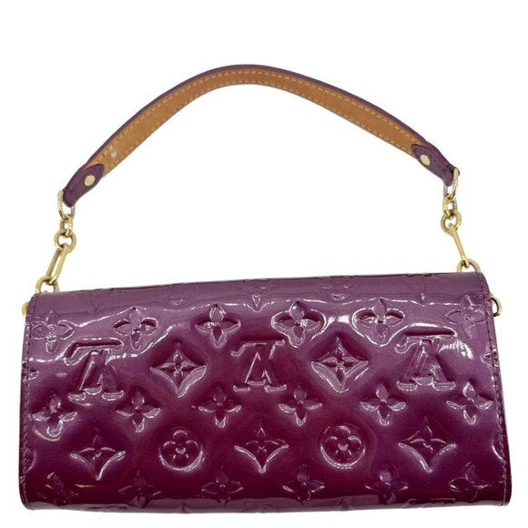 Louis Vuitton  Sunset Boulevard Monogram Vernis Shoulder Bag Dark Purple - Picture 3 of 14